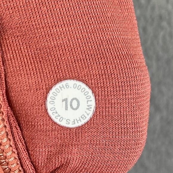 Lululemon Shorts Womens 10 Coral Wunder Train High-Rise 6" Workout Training Gym - Picture 5 of 10